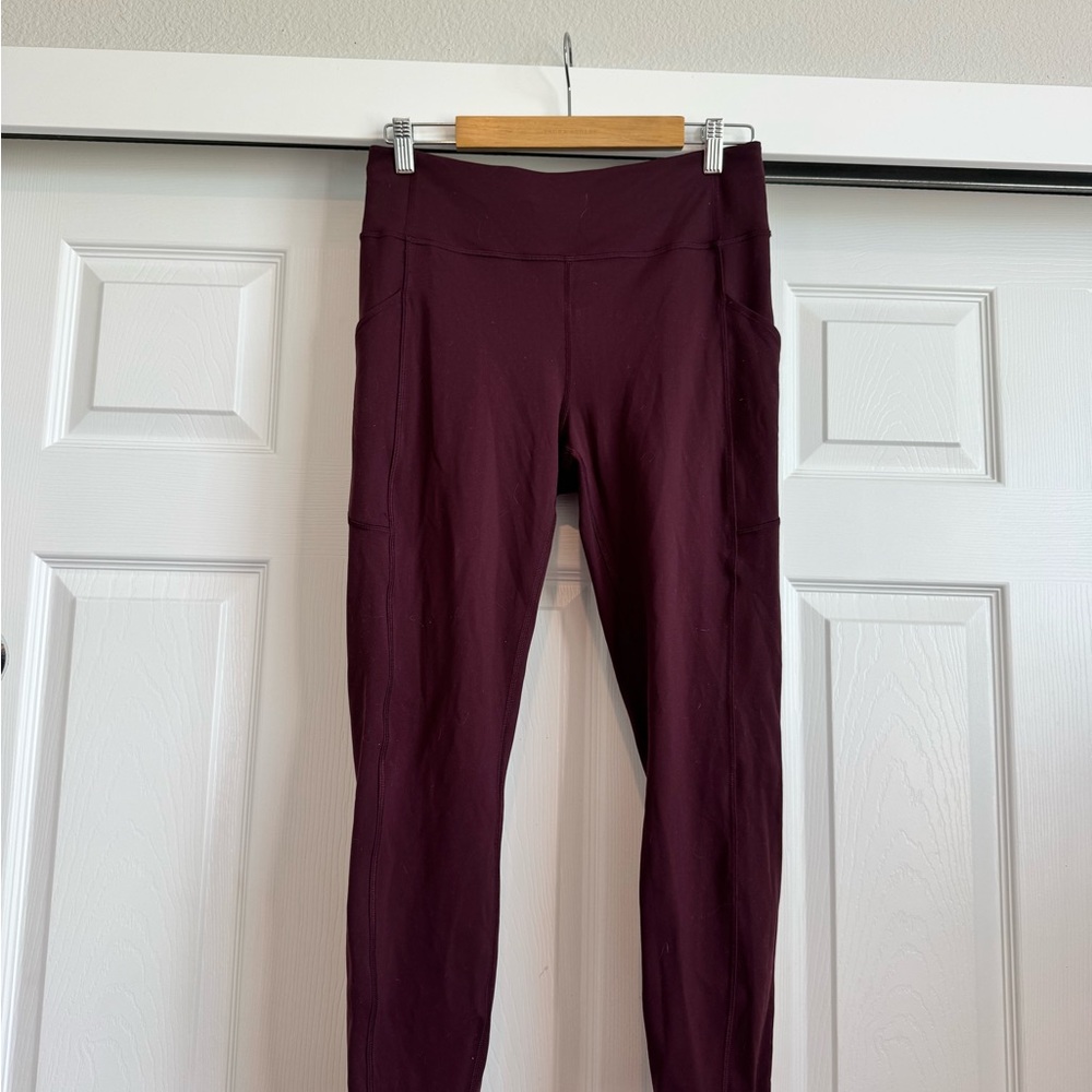 Lululemon Burgundy Women's Leggings